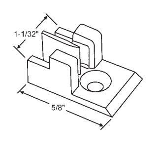 Sash Clip for 72 Series Window Balance   | 72-607 | 72607