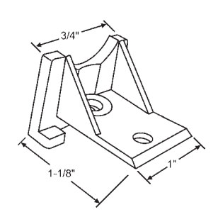 Sash Clip for 72 Series Window Balance   | 72-609 | 72609