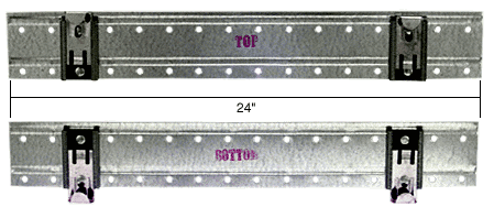 C.R. Laurence CRL 24&quot; Mirraco Mirror Hanger - Set | 74124