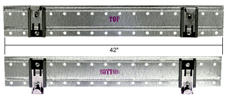 C.R. Laurence CRL 42&quot; Mirraco Mirror Hanger - Set | 74142