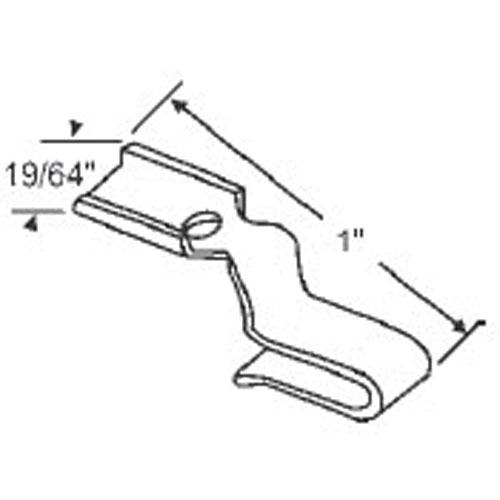 TechnologyLK STB End Clip, Factory Installed, 75 Series Spiral Balances | 75503