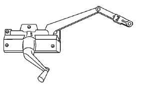 Andersen Left Hand Split Arm Operator | 7501361316