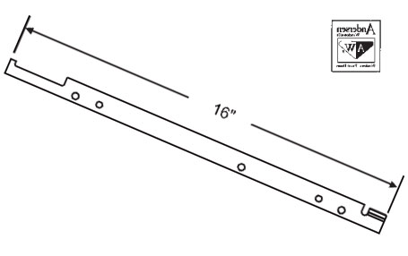 Left Hand Straight Arm Track | 7501361415