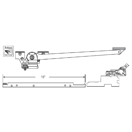 Right Hand Enhanced Andersen Casement Operator | 7501361482