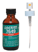 Loctite Primer 7649 (Acetone) - 1.75 Fl. oz. Bottle | 7649 | 7649
