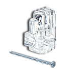 CRL 1/8&quot; Plastic Mirror Clips and Screws | 7AWS