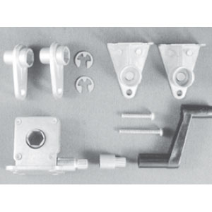 TechnologyLK STB RV Center Mount Operator Kit, 1-1/4&quot; x 1&quot; Screw Holes, 3/8&quot; Hex | 802CK