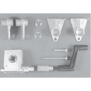 TechnologyLK STB RV Center Mount Operator Kit, 1-1/4&quot; x 1&quot; Screw Holes, 5/16&quot; Square | 803CK