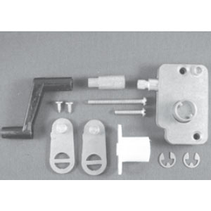 TechnologyLK STB RV Side Mount Torque Bar Operator Kit, 1/2&quot; Hole, 1/2&quot; Hub Projection, Right Hand | 808CKL