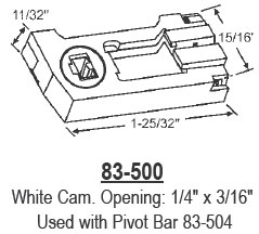 TechnologyLK STB Pivot Lock Shoe for Tubular Balances  | 83500