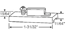 TechnologyLK STB Pivot Bar with Screw for Tubular Balances | 83504