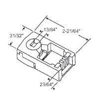 TechnologyLK Pivot Lock Shoe for Tubular Balances  | 83514