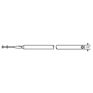 Window Balance, Tubular, Tilt, White Bushing - 17&quot;
 | 8317W