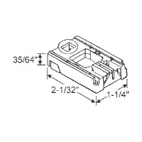 TechnologyLK Pivot Lock Shoe for Tubular Window Balance | 85541