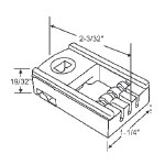 TechnologyLK Pivot Lock Shoe for Tubular Window Balance | 85590