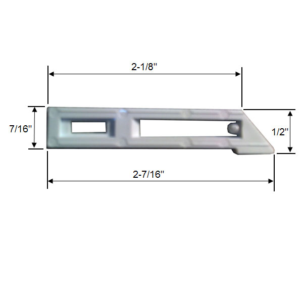 STB Tilt Latch Blade, Reversible | 85-656W | 85656W