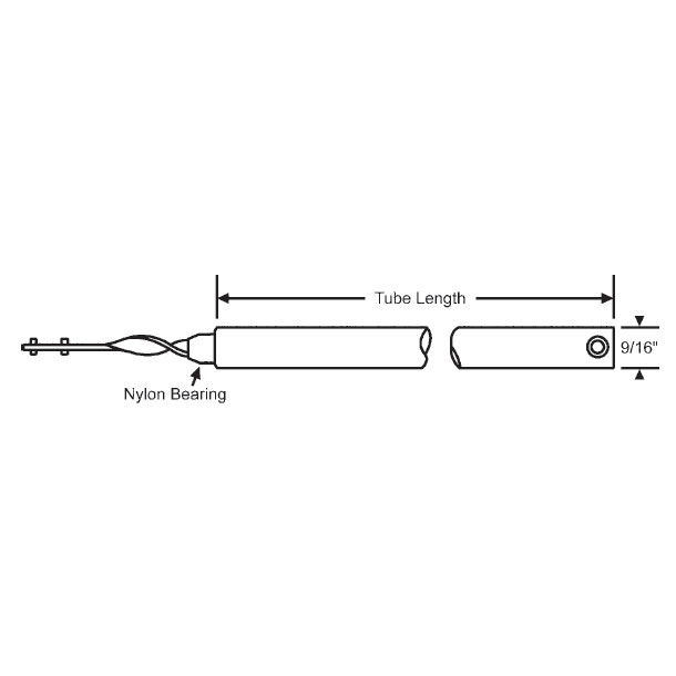 Window Balance, Tubular, Tilt, Blue Bushing - 33&quot; | 8533B
