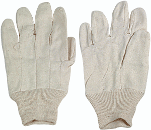 C.R. Laurence CRL Knit Wrist Cotton Gloves  | 8K