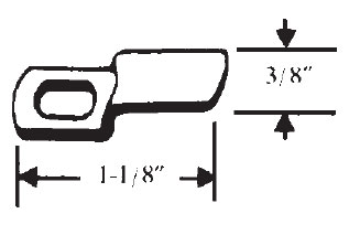 TechnologyLK STB Screen and Storm Window Clips with 1/8&quot; Offset - Bulk Package | 901009