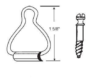 Wire Loop Latch with Screw | 90103