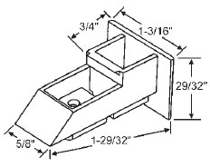 Window Channel Top Sash Guide | 90011106