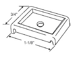 TechnologyLK STB Sliding Window Glide, Nylon - Package | 90011537