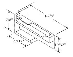 TechnologyLK STB Anti-Draft Plug for Window Channel Balances, Set | 90014926WA