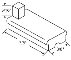 TechnologyLK STB Sliding Window Glide, Nylon - Package | 90015187