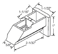 Window Channel Top Sash Guide | 90015245