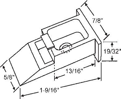 TechnologyLK STB Top Sash Guide for Window Channel Balances  | 90016080
