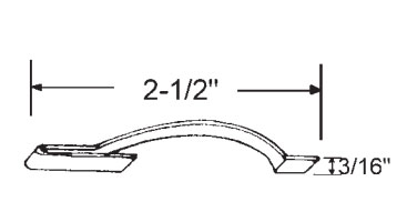 TechnologyLK STB Tension Springs, Flat, 3/16&quot; Wide - Package of Twenty-Five  | 90017211