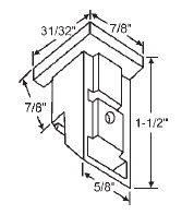 TechnologyLK STB Top Sash Guide for Window Channel Balances | 9001852