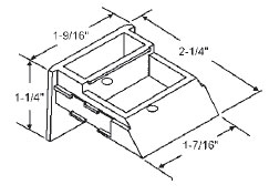 Window Channel Top Sash Guide | 9001882B