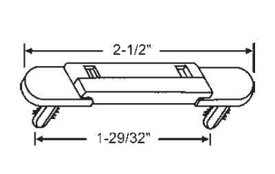 Weep Hole Cover Assembly, Brown | 900-19413BGR | 90019413BR