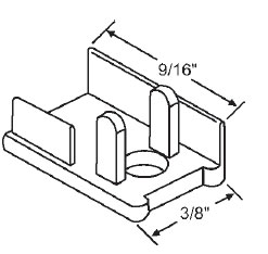 TechnologyLK STB Sliding Window Glide, Nylon - Package | 90020104