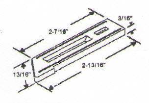 Side button thumb latch | 900-14340BE | 90020824RW