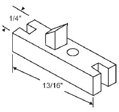 TechnologyLK STB Sliding Window Glide, Nylon - Package | 9005593