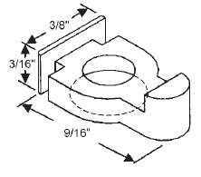 TechnologyLK STB Sliding Window Glide, Nylon - Package | 9005817