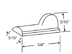 TechnologyLK STB Sliding Window Glide, Nylon - Package | 9006902