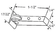 7/16&quot; Nylon Window Roller Assembly - Package | 900-92  | 90092