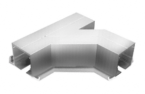 C.R. Laurence CRL SPS Standard Self-Guiding 90 Degree Right Hand Intersection-Mill Aluminum | 90S90RM