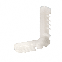 C.R. Laurence CRL 5/16&quot; Nylon Corner for Low Profile Dual Seal Spacer | 92176