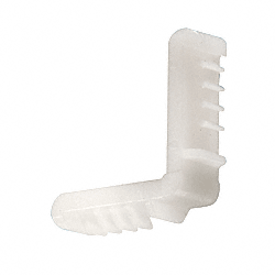 C.R. Laurence CRL 3/8&quot; Nylon Corner for Low Profile Dual Seal Spacer | 92177