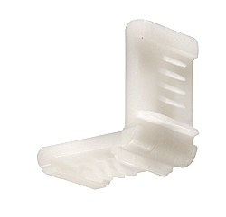 C.R. Laurence CRL 11/16&quot; Nylon Corner for Low Profile Dual Seal Spacer | 92181A