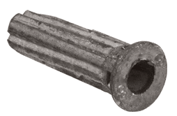 C.R. Laurence CRL 1/4&quot; Hole 1-1/2&quot; Long Rawl Scru-Lead Anchors - Box of 100 | 9419