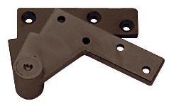 C.R. Laurence CRL Dark Bronze 1-1/2&quot; Offset Top Pivot  | 95120DU