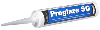 C.R. Laurence Black Tremco Proglaze SG Structural Glazing Silicone Sealant | 951802