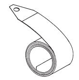 TechnologyLK STB Constant Force Balance Spring, 1/2&quot; Wide, Long Tongue | 96M640