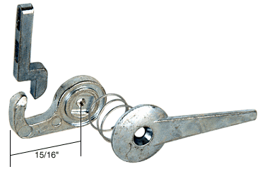 C.R. Laurence CRL Sliding Screen Door Latch Kit - 15/16&quot; Long Hook | A137