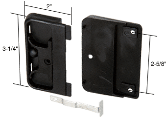 C.R. Laurence Sliding Screen Latch and Pull; 2-5/8&quot; Screw Holes | A142